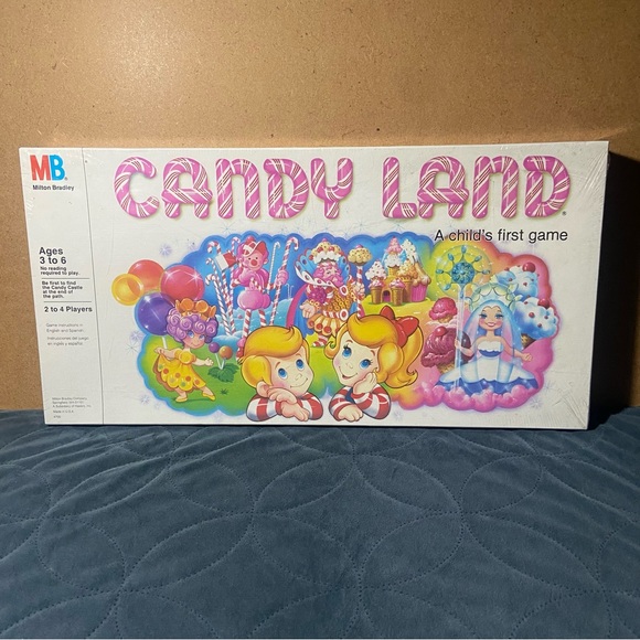 Vintage 1984 CANDY LAND Classic Board Game Rare Sealed 80s A Child’s First Game - Picture 1 of 12